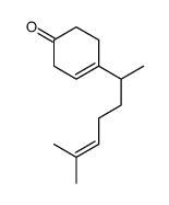 4-(6-methylhept-5-en-2-yl)cyclohex-3-en-1-one结构式