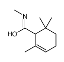 N,2,6,6-tetramethylcyclohex-2-ene-1-carboxamide Structure