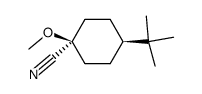 4-tert-Butyl-1-methoxy-cyclohexanecarbonitrile结构式