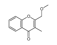 2-(methoxymethyl)-3-methyl-4H-chromen-4-one Structure