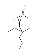 3-methyl-4-propyl-2,6,7-trioxa-1λ5-phosphabicyclo[2.2.2]octane 1-oxide Structure