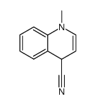 1-methyl-1,4-dihydro-quinoline-4-carbonitrile Structure