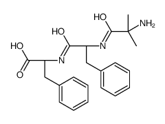 (2S)-2-[[(2S)-2-[(2-amino-2-methylpropanoyl)amino]-3-phenylpropanoyl]amino]-3-phenylpropanoic acid结构式