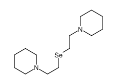 di-beta-(piperidinoethyl)selenide结构式