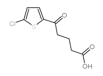 5-(5-CHLORO-2-THIENYL)-5-OXOVALERIC ACID Structure