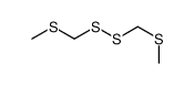 methylsulfanyl-(methylsulfanylmethyldisulfanyl)methane结构式