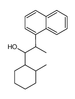 optically inactive 1-hydroxy-1-(2-methyl-cyclohexyl)-2-(naphthyl-(1))-propane结构式