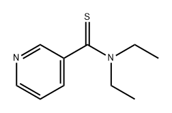 3-Pyridinecarbothioamide, N,N-diethyl-结构式