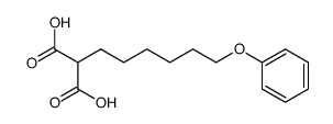 (6-phenoxy-hexyl)-malonic acid Structure