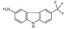 6-(trifluoromethyl)-9H-carbazol-3-amine Structure
