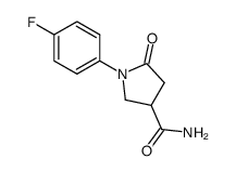 1-(4-fluorophenyl)-5-oxopyrrolidine-3-carboxamide Structure
