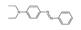 N,N-diethyl-4-(phenylazo)-benzeneamine Structure