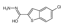 5-chloro-1-benzothiophene-2-carbohydrazide Structure