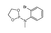 N-(2-bromophenyl)-N-methyl-1,3,2-dioxaphospholan-2-amine Structure