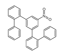 1-nitro-3,5-bis(2-phenylphenyl)benzene Structure