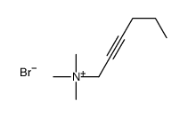 hex-2-ynyl(trimethyl)azanium,bromide结构式