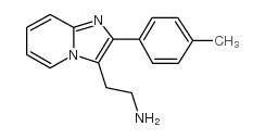 2-(2-p-Tolyl-imidazo[1,2-a]pyridin-3-yl)-ethylamine structure