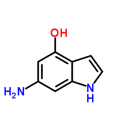 6-氨基-4-羟基吲哚结构式