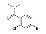 4-Bromo-2-chloro-N,N-dimethylbenzamide picture