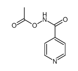 Hydroxylamine, O-acetyl-N-isonicotinoyl- picture