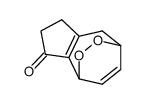 3,4,5,6-tetrahydro-5,8-epidioxy-1(2H)-azulenone Structure
