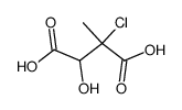 2-chloro-3-hydroxy-2-methyl-succinic acid Structure