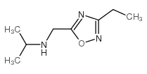 N-[(3-ethyl-1,2,4-oxadiazol-5-yl)methyl]propan-2-amine Structure