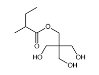 [3-hydroxy-2,2-bis(hydroxymethyl)propyl] 2-methylbutanoate结构式