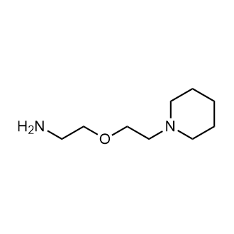 2-(2-(Piperidin-1-yl)ethoxy)ethan-1-amine structure