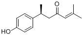 6-(4-Hydroxyphenyl)-2-methylhept-2-en-4-one结构式