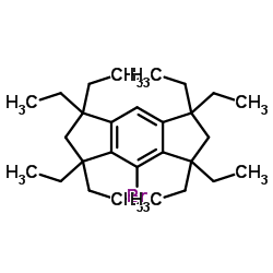 4-Bromo-1,1,3,3,5,5,7,7-octaethyl-1,2,3,5,6,7-hexahydro-s-indacene Structure