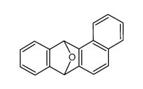 7,12-dihydro-7,12-epoxybenz(a)anthracene Structure