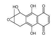 Anthra(2,3-b)oxirene-3,8-dione,1a,2,9,9a-tetrahydro-2,4,7-trihydroxy-1a-methyl-,(1aalpha,2alpha,9aalpha) Structure