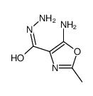 5-amino-2-methyl-1,3-oxazole-4-carbohydrazide Structure