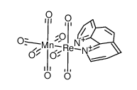 Mn(CO)5Re(CO)3(1,10-phenanthroline)结构式