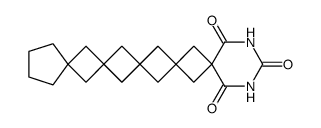 15,17-diaza-pentaspiro[4.1.1.1.1.5.1.1.1.1]docosane-14,16,18-trione Structure