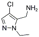 C-(4-CHLORO-2-ETHYL-2 H-PYRAZOL-3-YL)-METHYLAMINE picture