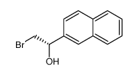 (S)-2-bromo-1-(naphthalen-2-yl)ethanol结构式