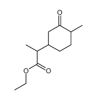 2-oxo-p-menthan-9-oic acid ethyl ester结构式