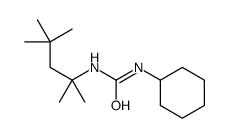 1-cyclohexyl-3-(2,4,4-trimethylpentan-2-yl)urea结构式
