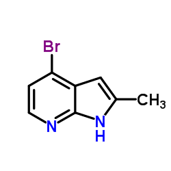 4-溴-2-甲基-1H-吡咯并[2,3-b]吡啶图片