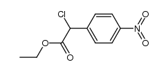 ethyl 2-chloro-2-(4-nitrophenyl)ethanoate Structure