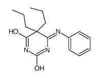 6-anilino-5,5-dipropylpyrimidine-2,4-dione Structure