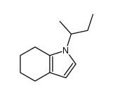 1-(sec-butyl)-4,5,6,7-tetrahydro-1H-indole Structure