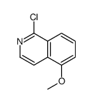 1-氯-5-甲氧基异喹啉结构式