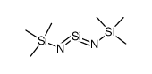 N,N'-bis(trimethylsilyl)silanediimine Structure