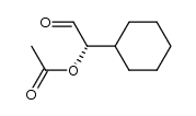 (S)-hexahydromandelaldehyde acetate Structure