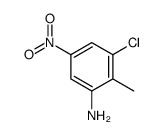 3-Chloro-2-methyl-5-nitroaniline Structure