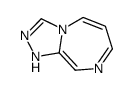 (9ci)-1H-1,2,4-噻唑并[4,3-a][1,4]二氮杂卓结构式