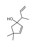 1-but-3-en-2-yl-4,4-dimethylcyclopent-2-en-1-ol Structure